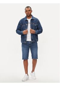 Tommy Jeans Kurtka jeansowa Ryan DM0DM18782 Granatowy Regular Fit. Kolor: niebieski. Materiał: bawełna #2