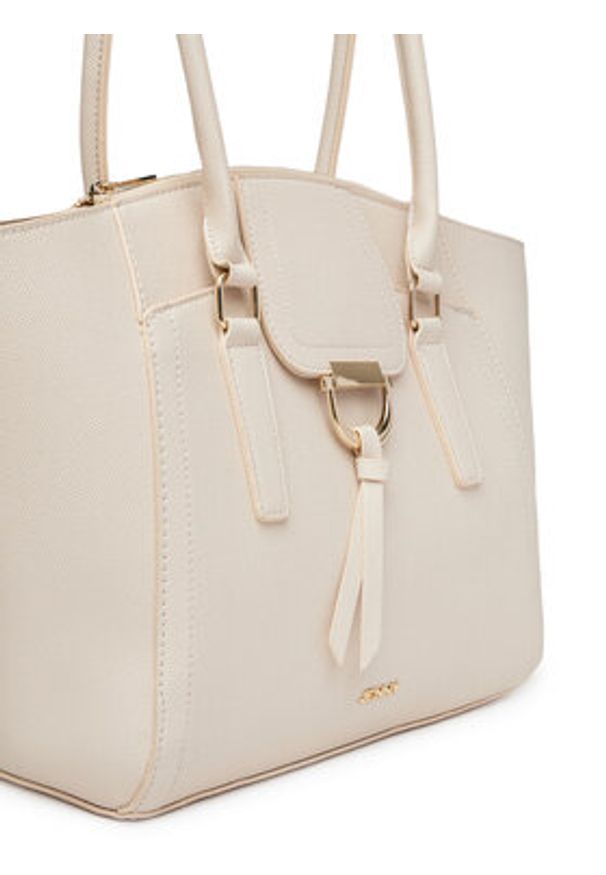 Jenny - JENNY Torebka JNY-M-010-07 Beżowy. Kolor: beżowy. Materiał: skórzane