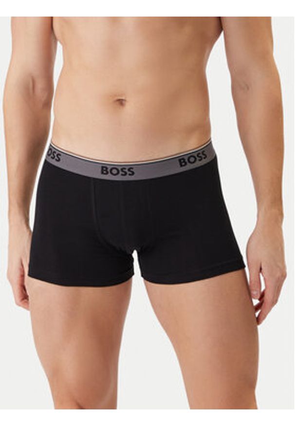 BOSS Komplet bokserek 50554693 Czarny. Kolor: czarny. Materiał: bawełna