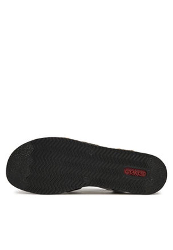Rieker Sandały 62949-45 Szary. Kolor: szary. Materiał: syntetyk
