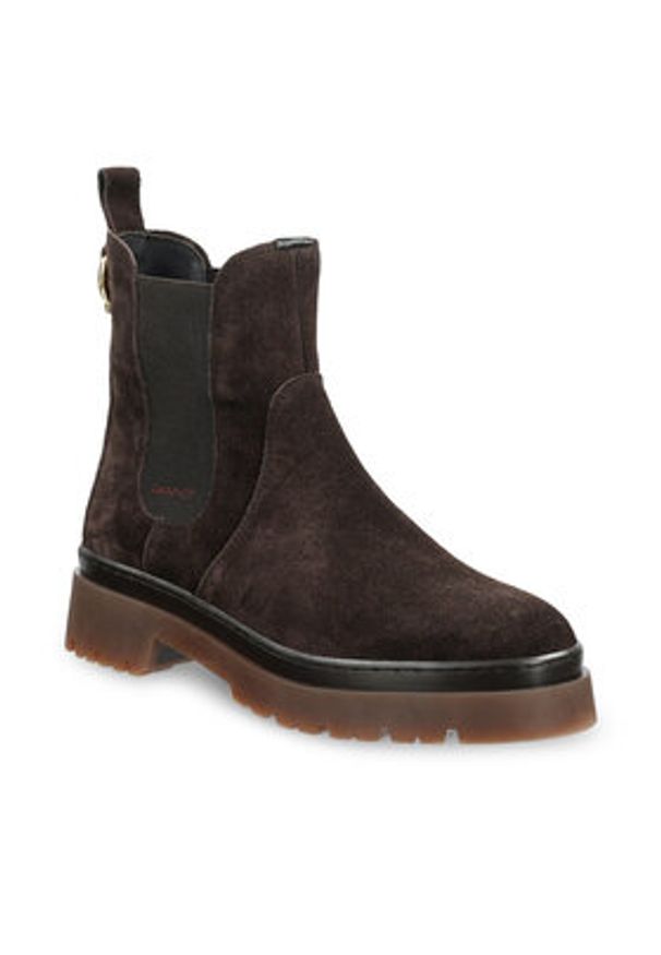 GANT - Gant Sztyblety 31553157 Brązowy. Kolor: brązowy. Materiał: zamsz, skóra