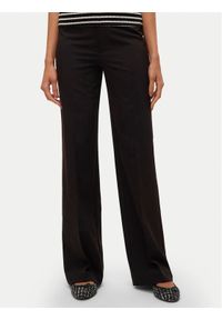 Vero Moda Spodnie materiałowe Texas 10334103 Czarny Straight Fit. Kolor: czarny. Materiał: syntetyk #1