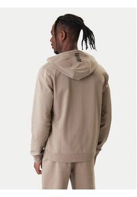 EA7 Emporio Armani Bluza 8NPM32 PJVRZ U6167 Beżowy Regular Fit. Kolor: beżowy. Materiał: bawełna #3