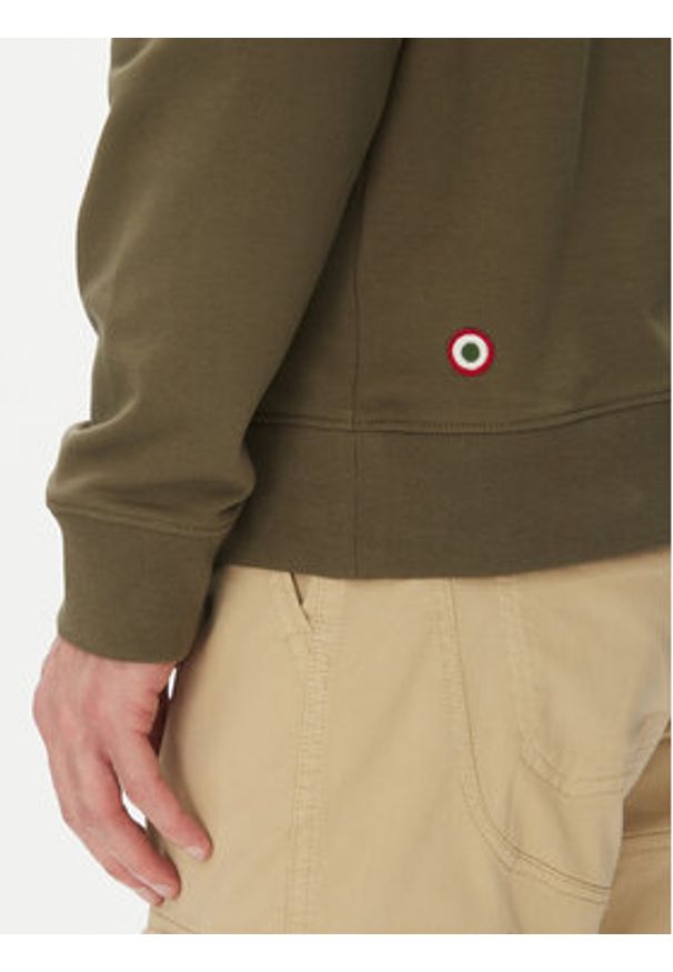 Aeronautica Militare Bluza 251FE2005F459 Khaki Regular Fit. Kolor: brązowy. Materiał: bawełna