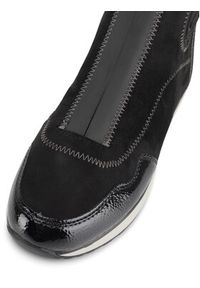 Remonte Botki D1G70-03 Czarny. Kolor: czarny. Materiał: materiał #7