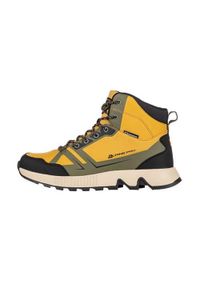 ALPINE PRO - Buty do chodzenia męskie Alpine Pro Mulhacen. Wysokość cholewki: za kostkę. Zapięcie: sznurówki. Kolor: wielokolorowy. Materiał: materiał. Szerokość cholewki: normalna. Sport: turystyka piesza