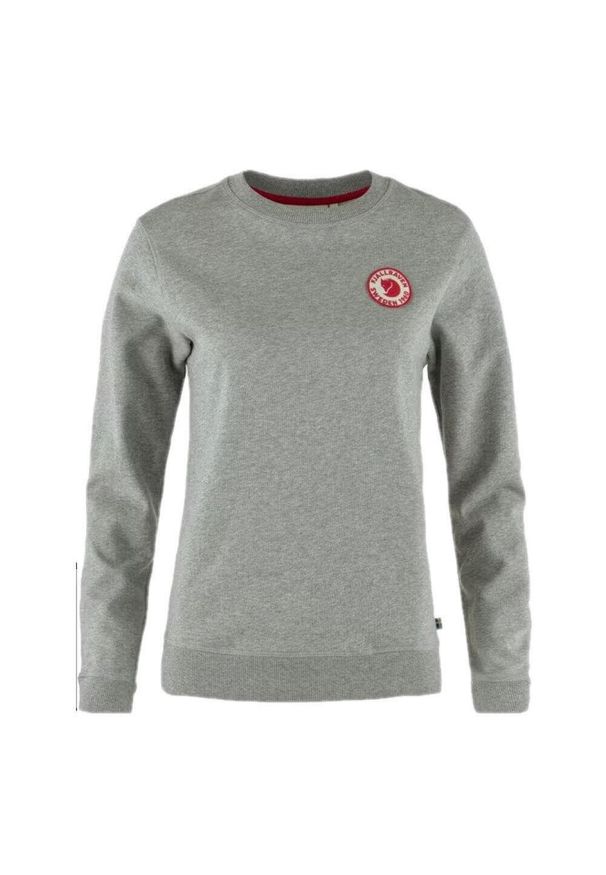 FJÄLRÄVEN KANKEEN - Bluza damska Fjällräven 1960 Logo Badge Sweater. Kolor: szary