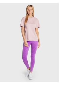 Fila T-Shirt Buek FAW0407 Różowy Regular Fit. Kolor: różowy. Materiał: bawełna #4
