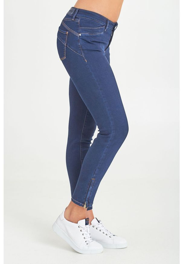 Jeansy Sportmax Code z podwyższonym stanem, klasyczne