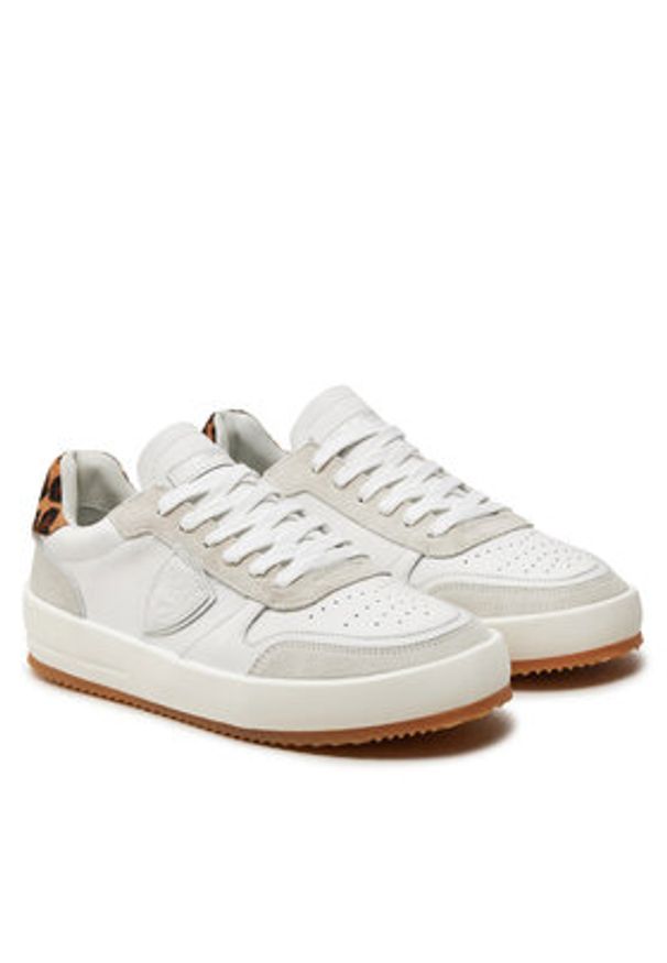 Philippe Model Sneakersy VNLD VA02 Biały. Kolor: biały. Materiał: skóra