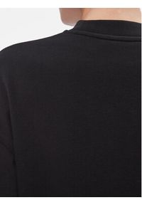 Calvin Klein Bluza Metallic Micro Logo Sweatshirt K20K206961 Czarny Regular Fit. Kolor: czarny. Materiał: syntetyk
