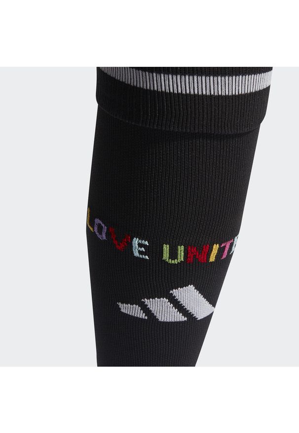 Adidas - Pride Socks. Kolor: czarny. Sport: piłka nożna
