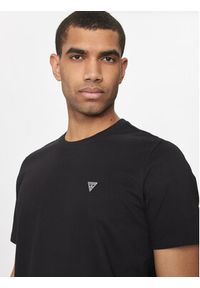 Guess T-Shirt M4YI0A KCCM1 Czarny Regular Fit. Kolor: czarny. Materiał: bawełna #4