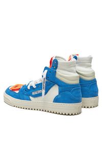 OFF-WHITE - Off-White Sneakersy OMIA065S22LEA0040140 Niebieski. Kolor: niebieski. Materiał: skóra, zamsz #3