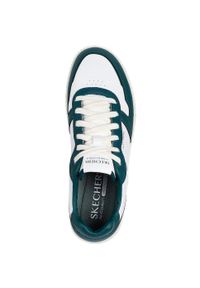 skechers - Adidasy Skechers Jade - Strane, Mężczyźni. Kolor: biały. Materiał: syntetyk, materiał. Sport: fitness