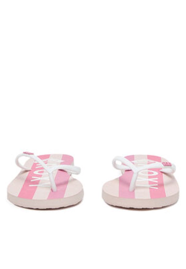 Roxy Japonki 839452A Biały. Kolor: biały. Materiał: syntetyk
