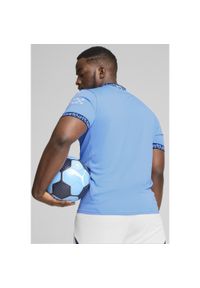 Puma Koszulka Mcfc Home Jersey Replica 77507501. Kolor: niebieski. Materiał: jersey