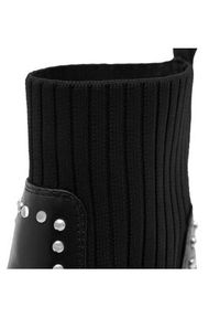 DeeZee Botki INGE H67091-5 Czarny. Kolor: czarny. Materiał: materiał #2