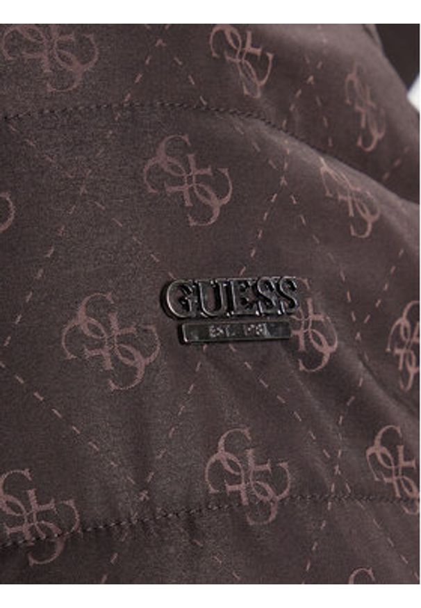 Guess Kurtka zimowa M5BL0B W2322 Brązowy Relaxed Fit. Kolor: brązowy. Materiał: syntetyk. Sezon: zima