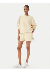 TOMMY HILFIGER - Tommy Hilfiger Szorty sportowe Logo Embroidery WW0WW48765 Beżowy jasny Regular Fit. Kolor: beżowy. Materiał: bawełna #3