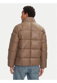 Guess Kurtka z imitacji skóry M4BL33 WGJB0 Brązowy Regular Fit. Kolor: brązowy. Materiał: syntetyk #2