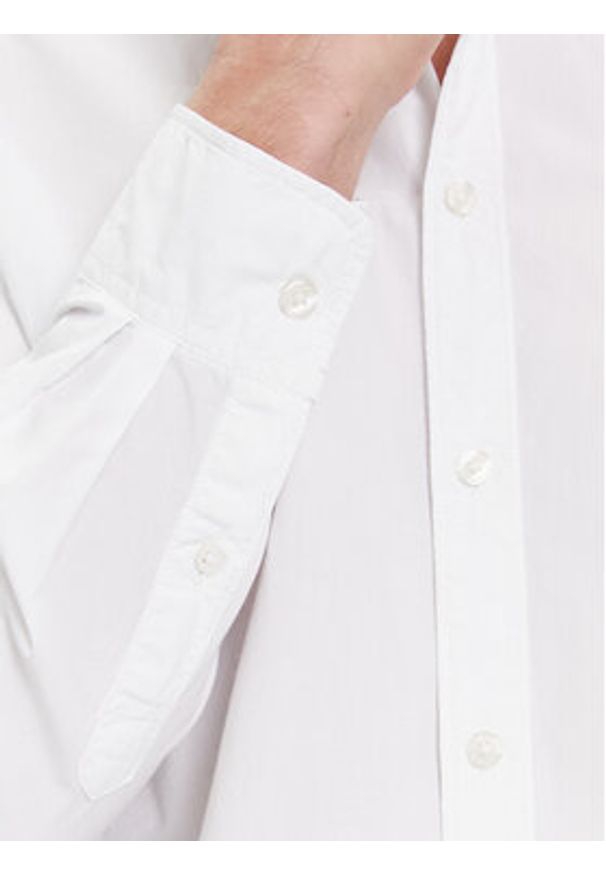 Pepe Jeans Koszula Prince PM308270 Biały Regular Fit. Kolor: biały. Materiał: bawełna