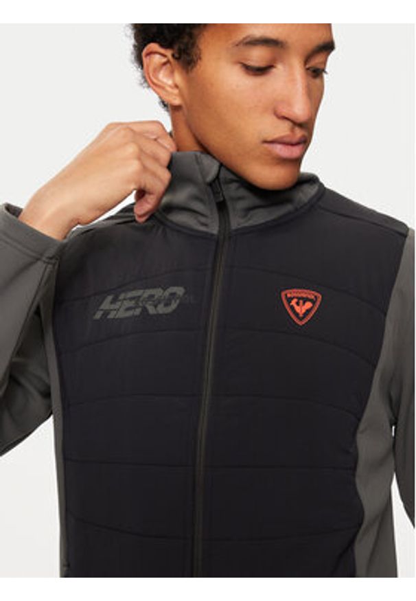 Rossignol Bluza techniczna Hero Classique RLNML18 Szary Regular Fit. Kolor: szary. Materiał: syntetyk