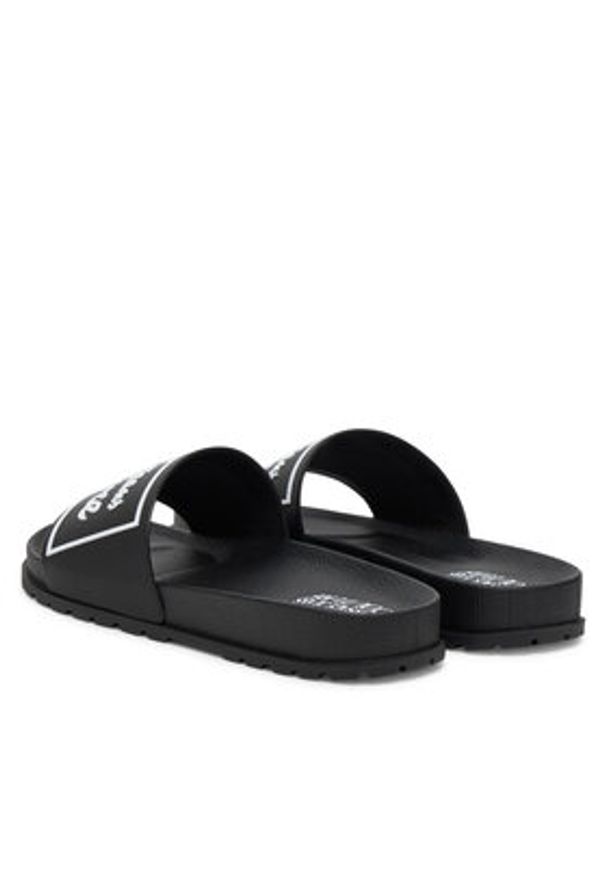 Versace Jeans Couture Klapki 78VA3SQ2 Czarny. Kolor: czarny. Materiał: syntetyk