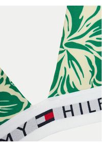 TOMMY HILFIGER - Tommy Hilfiger Góra od bikini UW0UW05367 Zielony. Kolor: zielony. Materiał: syntetyk #4