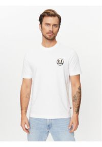 BOSS - Boss T-Shirt Teeglitchlogo 50499504 Biały Relaxed Fit. Kolor: biały. Materiał: bawełna #1