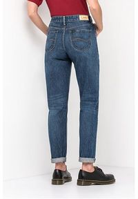 Lee - LEE Mom Straight DAMSKIE SPODNIE JEANSOWE JEANSY MID L32IFBCF 112107542