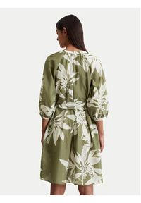 Marc O'Polo Sukienka koszulowa 506 0915 21197 Zielony Relaxed Fit. Typ kołnierza: polo. Kolor: zielony. Materiał: wiskoza, bawełna. Typ sukienki: koszulowe #2