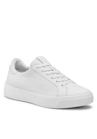 ecco - ECCO Sneakersy Street Tray W 29114301007 Biały. Kolor: biały. Materiał: skóra