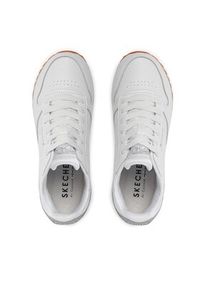 skechers - Skechers Sneakersy Old School Cool 699/WHT Biały. Kolor: biały. Materiał: skóra #6