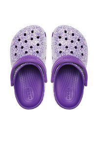 Crocs Klapki Crocs Classic Glitter Clog K 206993 Fioletowy. Kolor: fioletowy #5