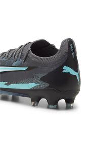 Buty piłkarskie męskie Puma Ultra Ultimate. Kolor: biały, zielony, szary, wielokolorowy. Materiał: materiał, syntetyk. Szerokość cholewki: normalna. Sport: piłka nożna