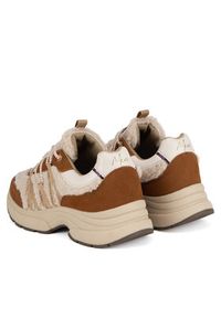 MEXX Sneakersy MI001009243W Brązowy. Kolor: brązowy. Materiał: materiał