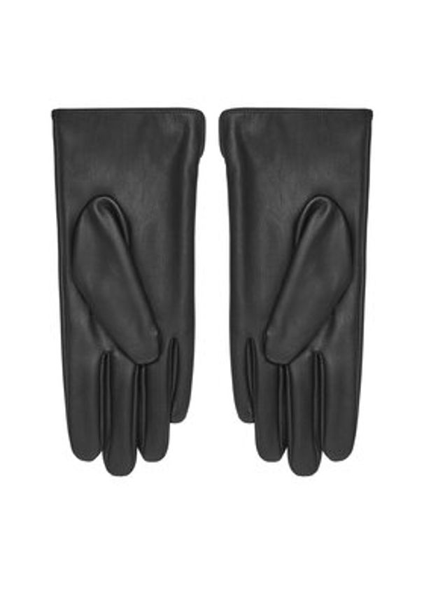 Guess Rękawiczki Damskie AW5389 POL02 Czarny. Kolor: czarny. Materiał: skóra