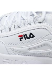 Fila Sneakersy Disruptor Kids 1010567.1FG Biały. Kolor: biały. Materiał: skóra #8