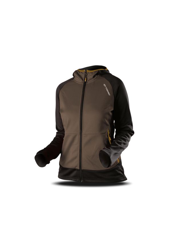 TRIMM - Bluza Trimm OASIS LADY. Kolor: czarny, zielony, wielokolorowy. Sezon: zima. Sport: narciarstwo