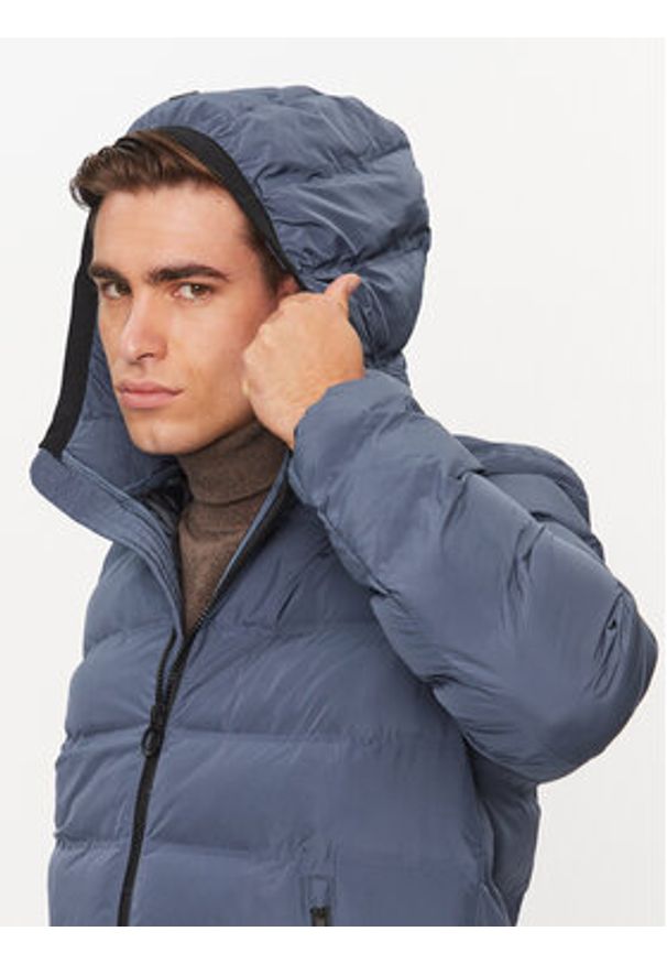 Geox Kurtka zimowa Spherica M3629C T2961F 4393 Niebieski Regular Fit. Kolor: niebieski. Materiał: syntetyk. Sezon: zima