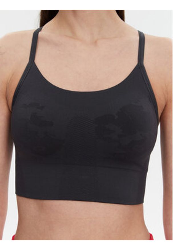 Adidas by Stella McCartney - adidas by Stella McCartney Biustonosz sportowy TrueStrength JJ1650 Szary Slim Fit. Kolor: szary. Materiał: syntetyk