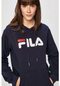 Fila - Bluza. Okazja: na co dzień. Kolor: niebieski. Wzór: nadruk. Styl: casual #5