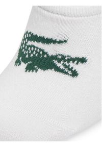 Lacoste Skarpety krótkie RA7872 Biały. Kolor: biały. Materiał: materiał, bawełna #4