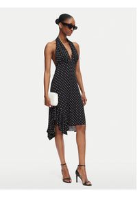 Guess Sukienka codzienna W6YKAV K6706 Czarny Regular Fit. Okazja: na co dzień. Kolor: czarny. Materiał: syntetyk. Typ sukienki: proste. Styl: casual #5