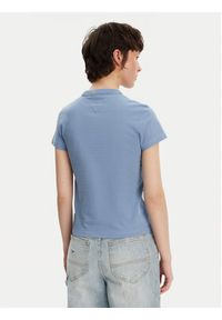 Tommy Jeans T-Shirt DW0DW20153 Niebieski Regular Fit. Kolor: niebieski. Materiał: bawełna #5