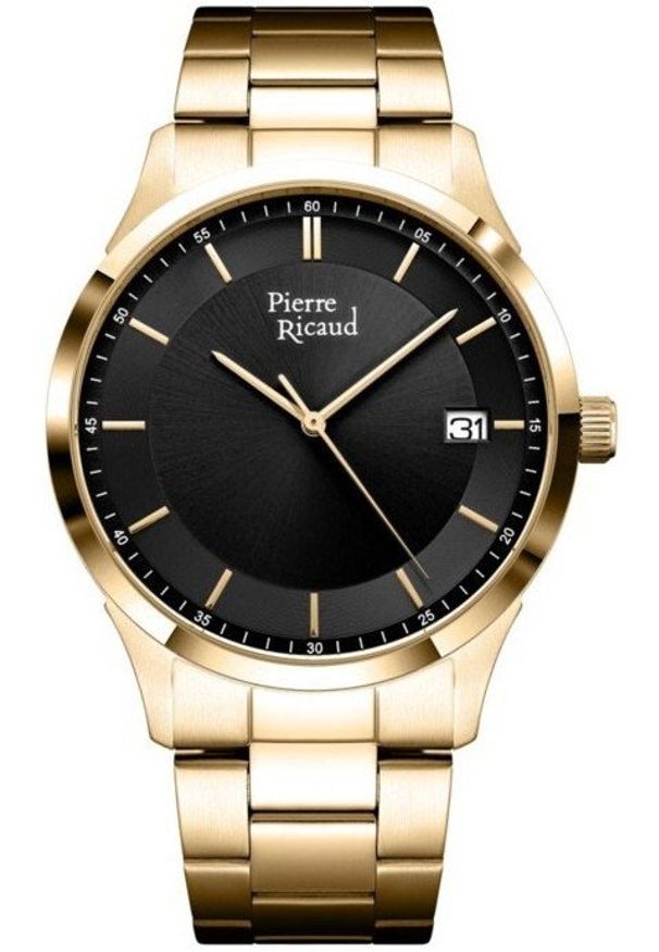 Zegarek męski Pierre Ricaud P91103.1114Q złoty. Kolor: złoty