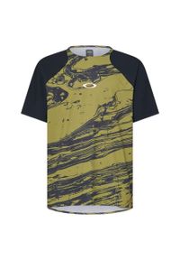 Oakley Koszulka Seeker Airline Jersey Foa405429-9Zy. Kolor: zielony. Materiał: jersey