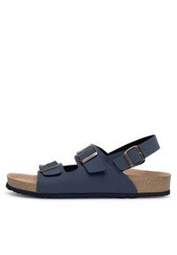 Inblu Sandały NU000013 004 Granatowy. Kolor: niebieski #7