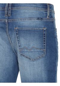 Blend Szorty jeansowe 20713326 Niebieski Slim Fit. Kolor: niebieski. Materiał: bawełna #7